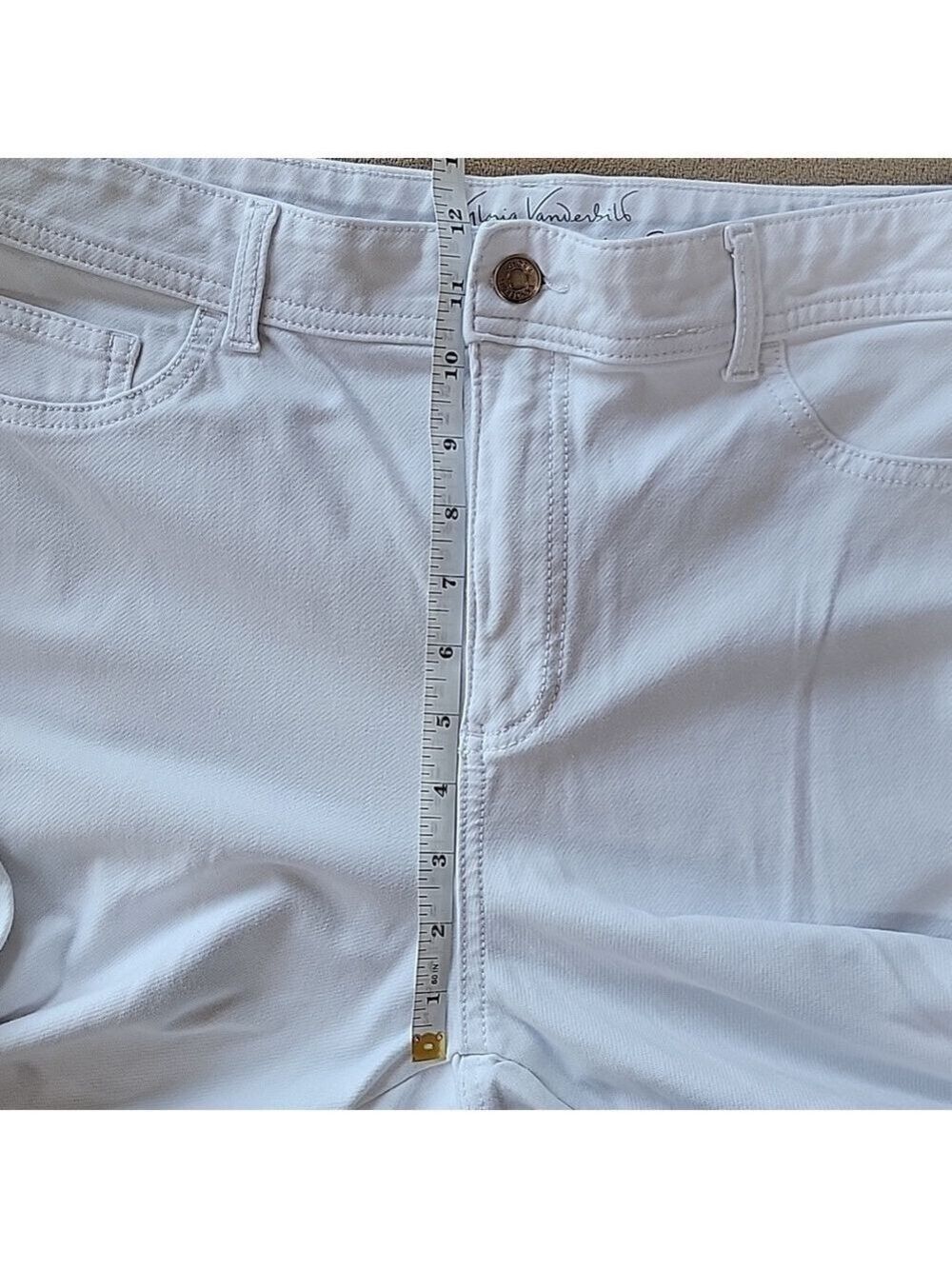 Gloria Vanderbilt All Around Slimming Effect Capri Jeans Size 16 EUC - Picture 9 of 14